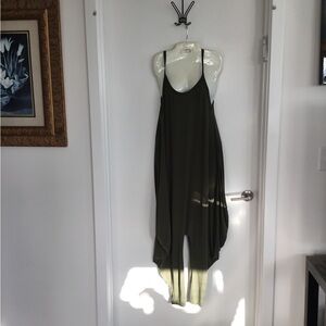 Olive Green Jumpsuit